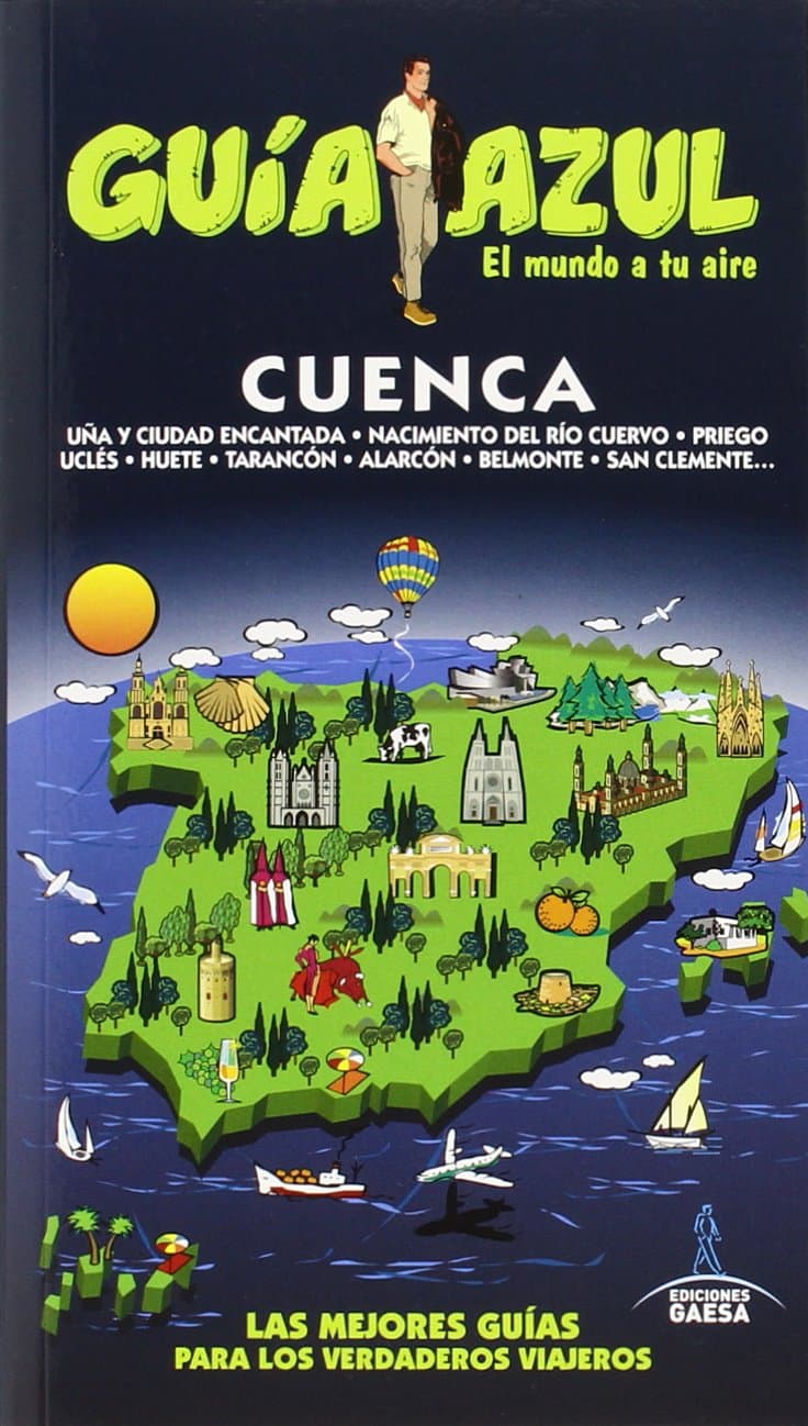 Portada de Cuenca: CUENCA GUÍA AZUL
