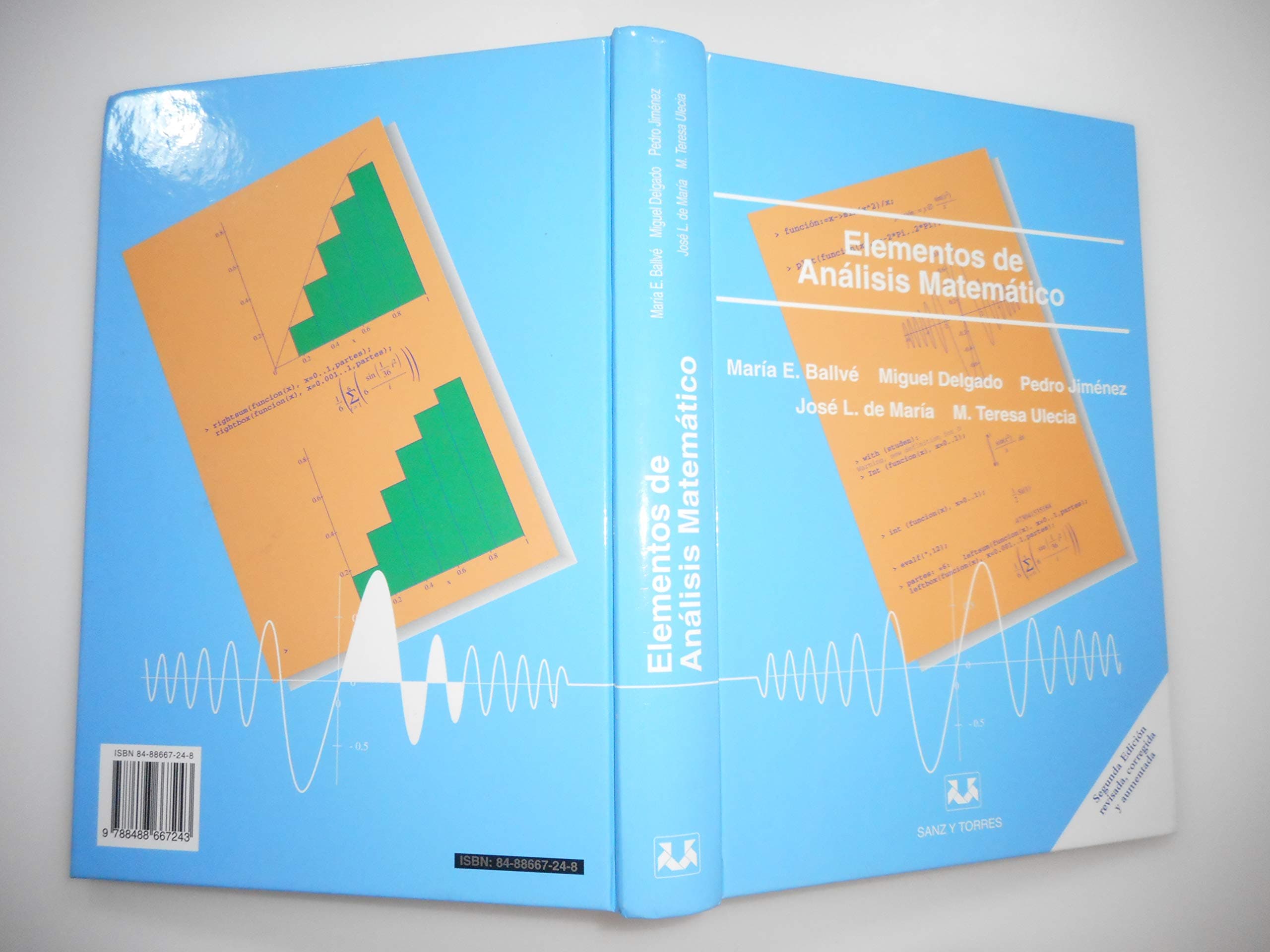 Portada de Elementos de analisis matematico