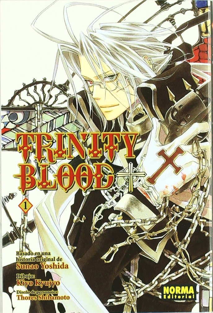 Portada de TRINITY BLOOD 01