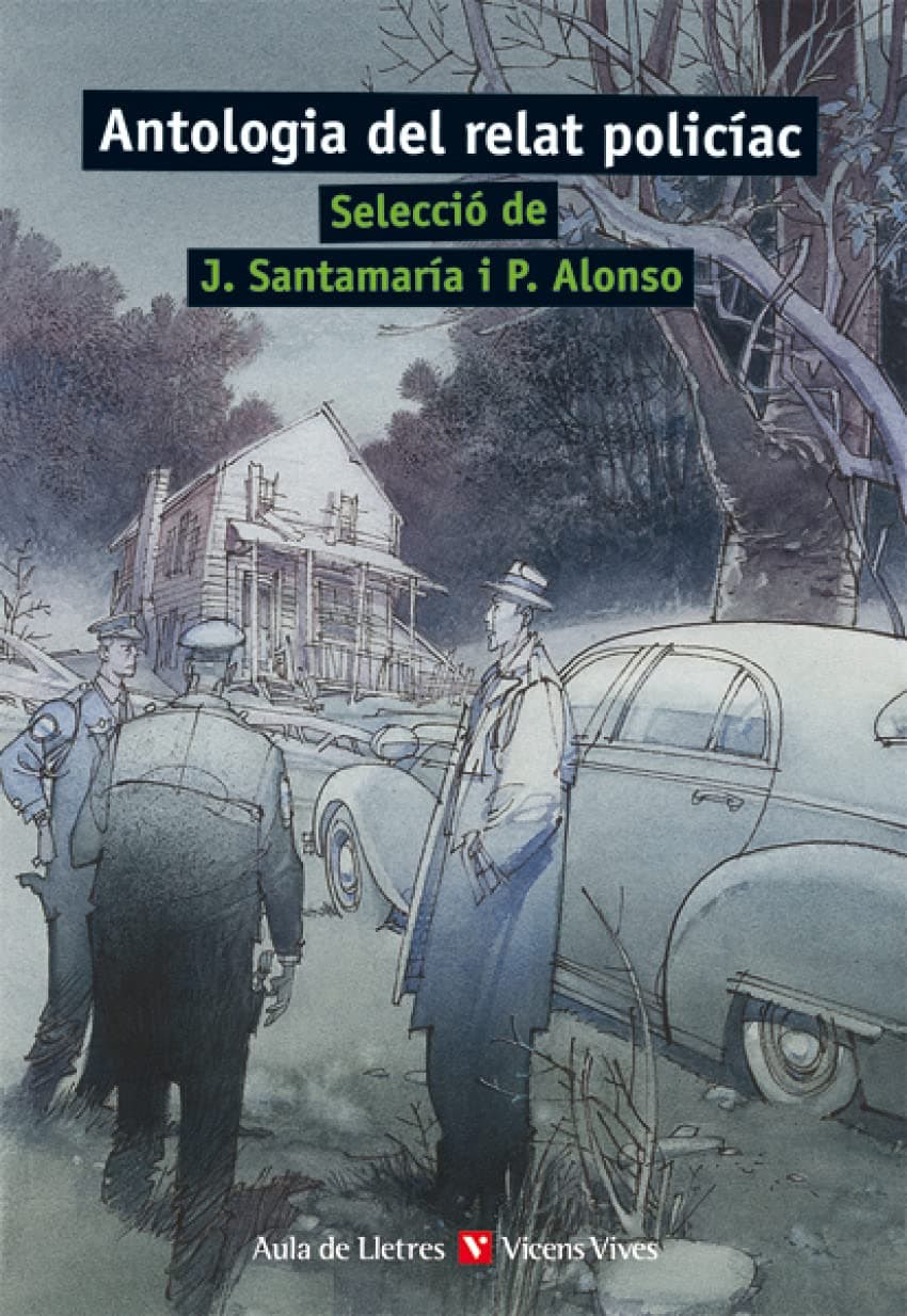 Portada de Antologia Relat Policiac (aula Lletres) (Aula de Lletres) - 9788468210391