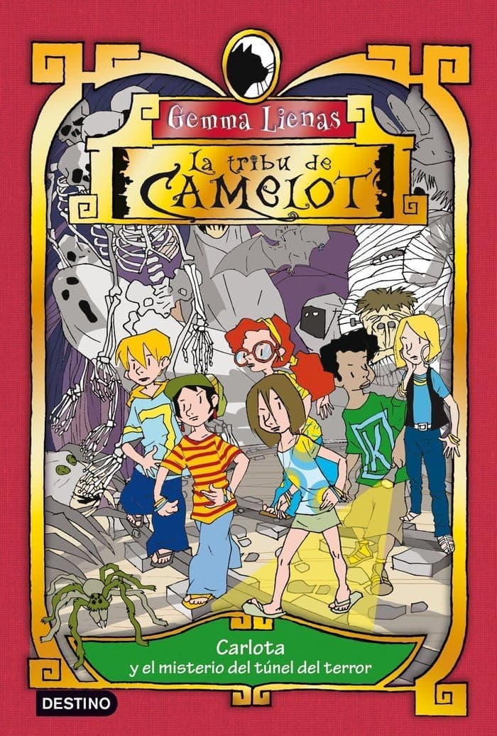 Portada de Carlota y el misterio del túnel del terror: La Tribu de Camelot 3