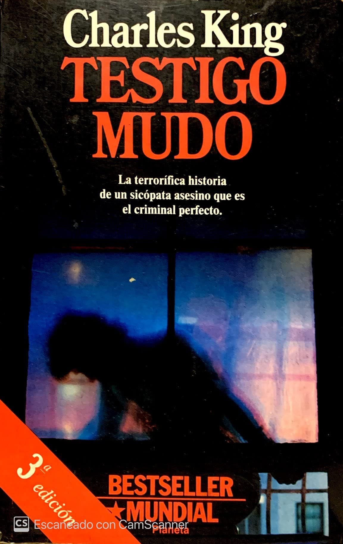 Portada de Testigo mudo