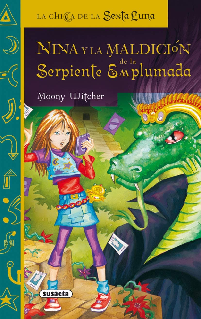 Portada de Nina y La Maldición De La Serpiente Emplumada (La chica de la sexta luna)