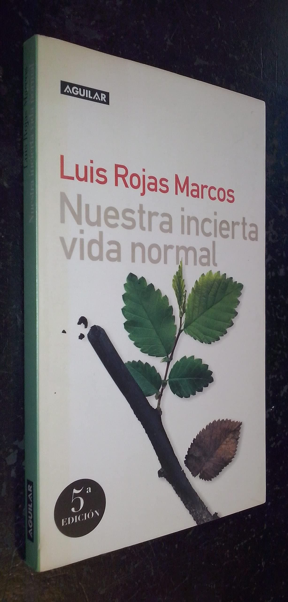 Portada de Nuestra Incierta Vida Normal