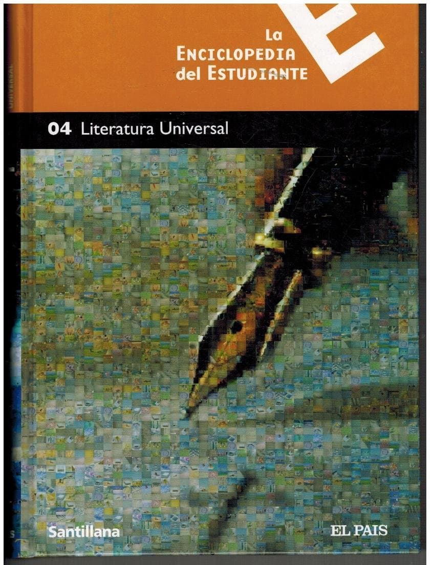 Portada de La Enciclopedia Del Estudiante 04. Literatura Universal