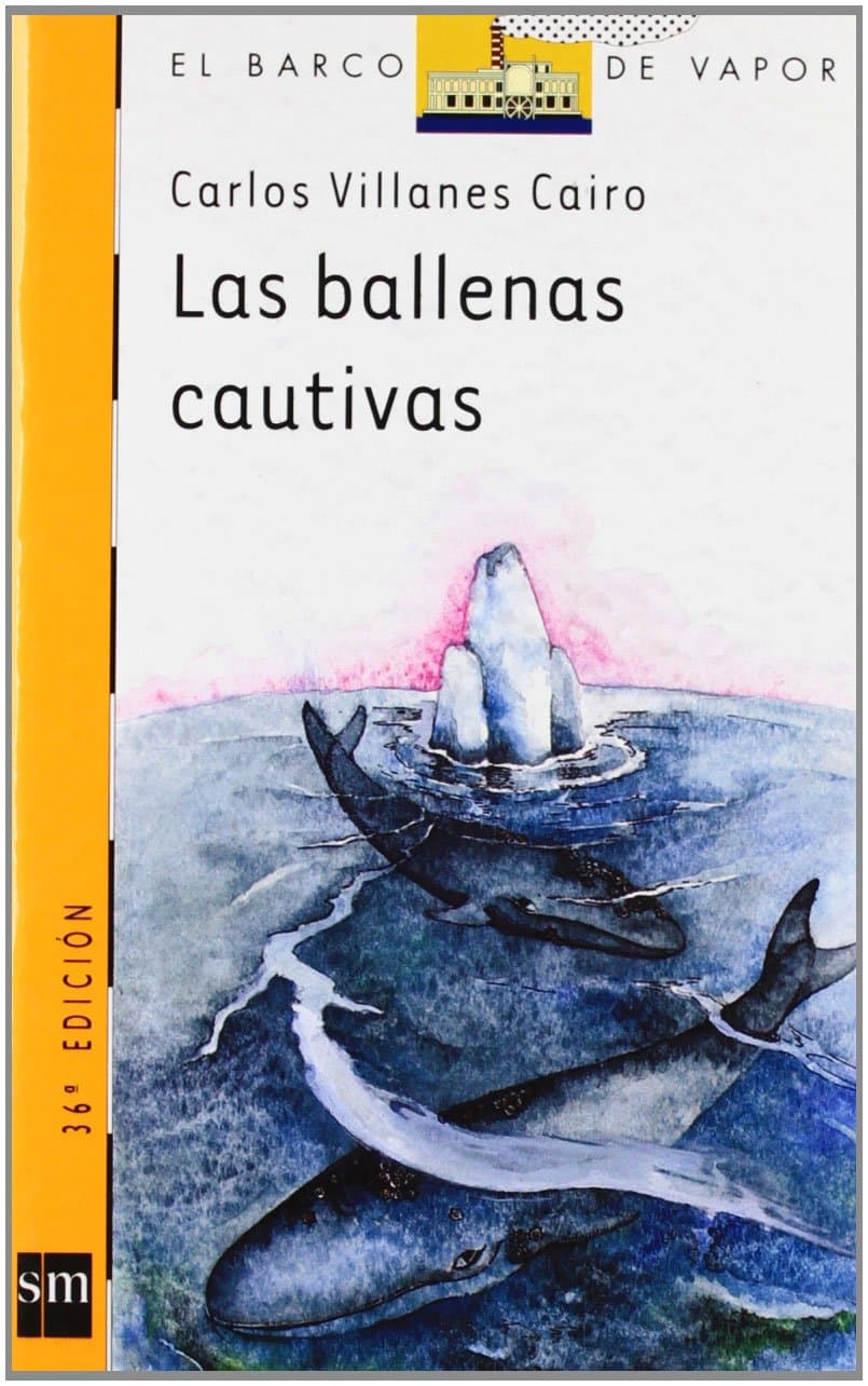 Portada de Las ballenas cautivas: 71 (El Barco de Vapor Naranja)
