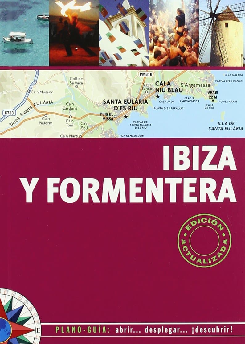 Portada de IBIZA Y FORMENTERA (PLANO-GUIA): EDICION ACTUALIZADA 2008: 00000 (SIN FRONTERAS)
