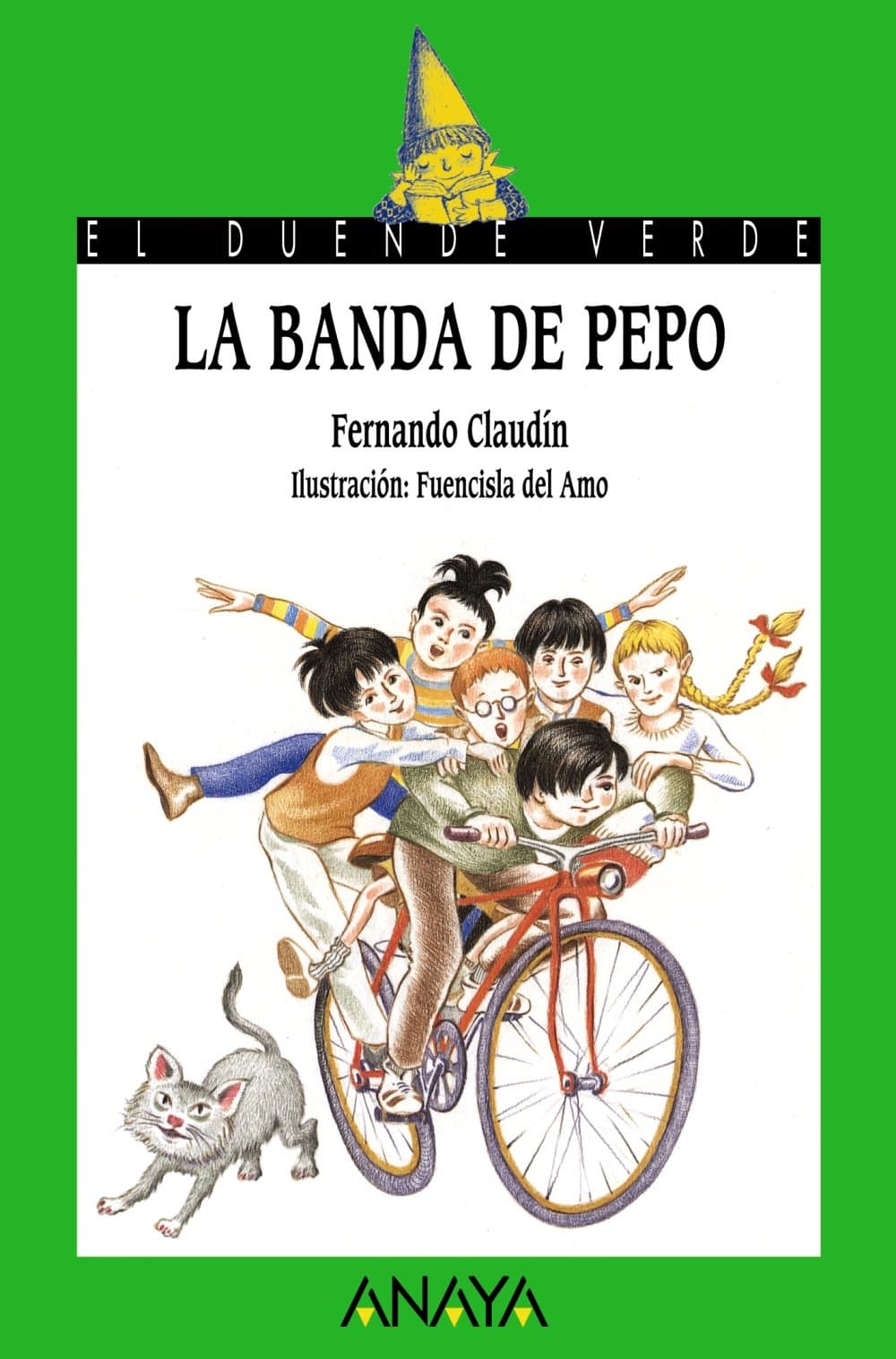 Portada de La banda de Pepo (LITERATURA INFANTIL - El Duende Verde)