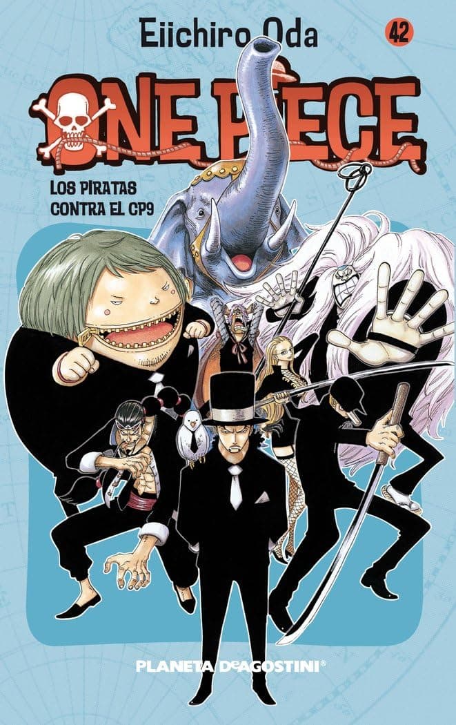 Portada de One Piece nº 042: Los piratas contra el CPS: 42 (Manga Shonen)