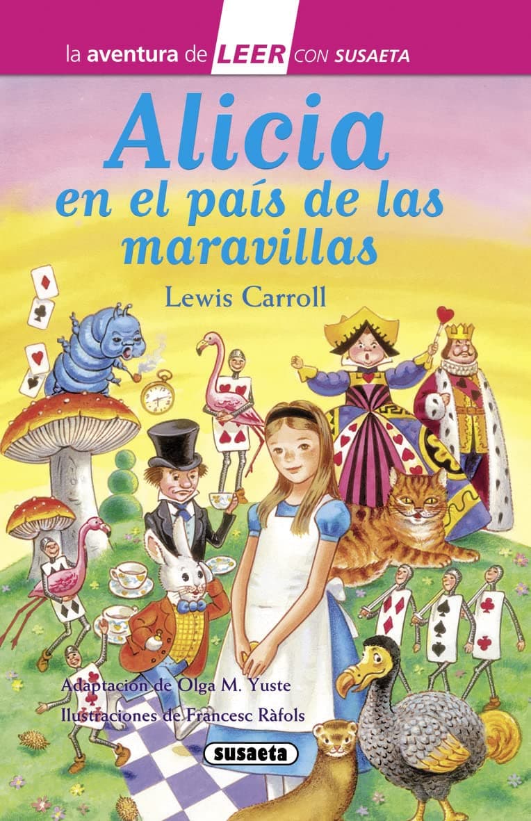 Portada de Susaeta - Alicia en el país de las maravillas: Leer Con Susaeta - Nivel 3 (La aventura de LEER con Susaeta - nivel 3)