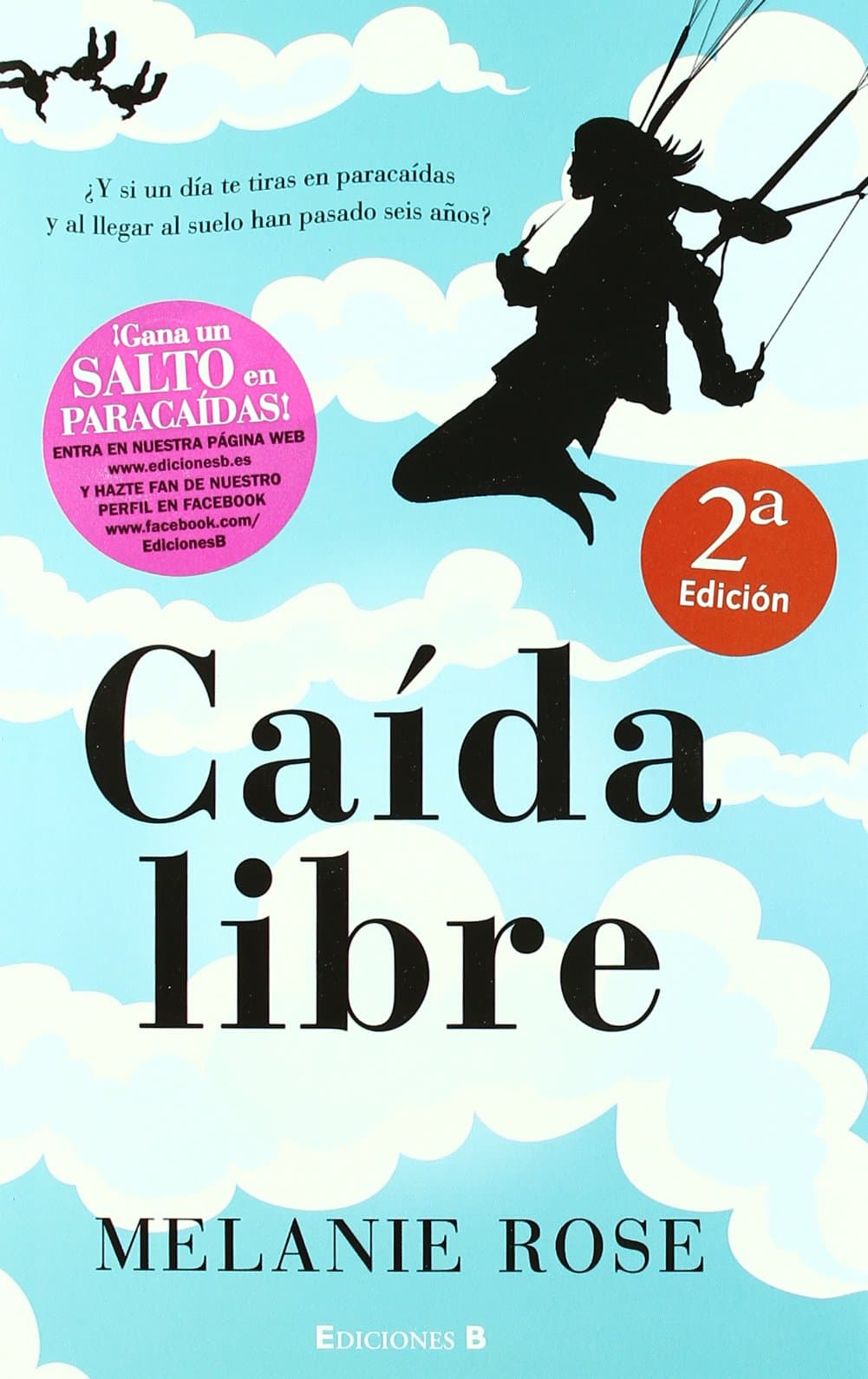 Portada de Caída libre (Ediciones B)
