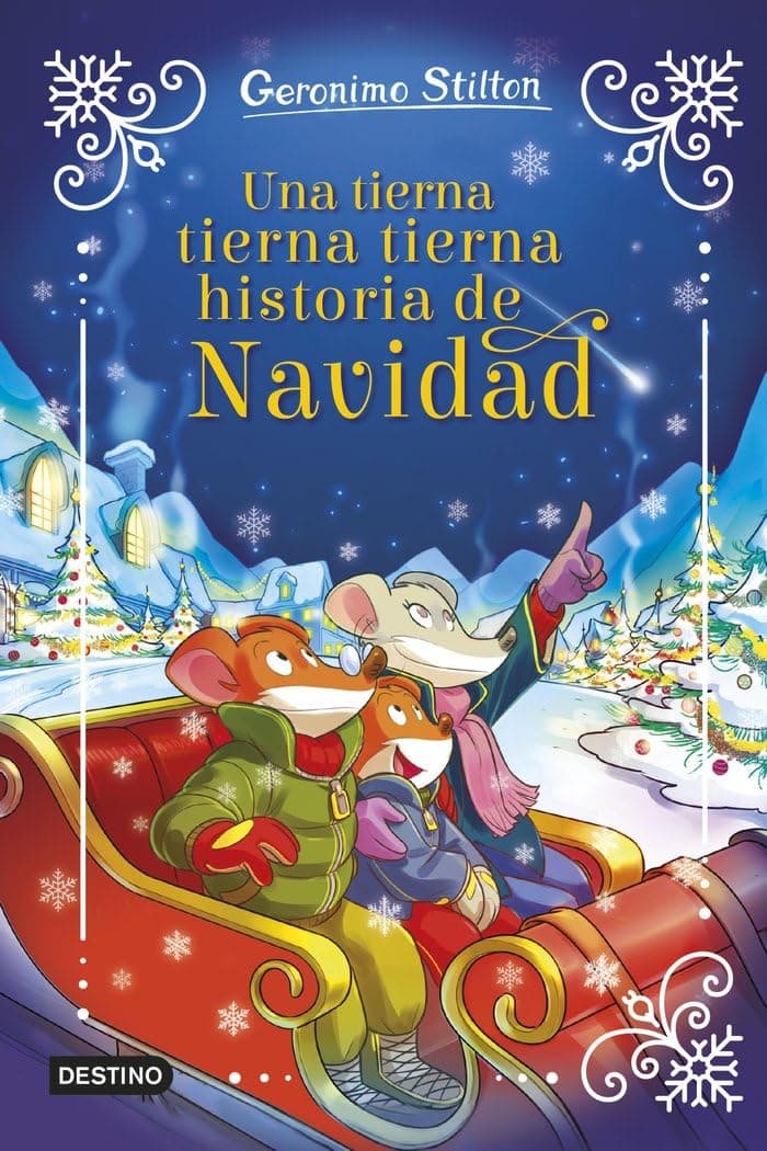 Portada de Una tierna tierna tierna historia de Navidad (Geronimo Stilton)
