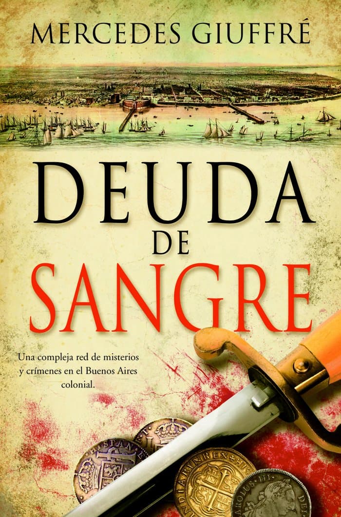 Portada de DEUDA DE SANGRE, de Mercedes GuiFfré