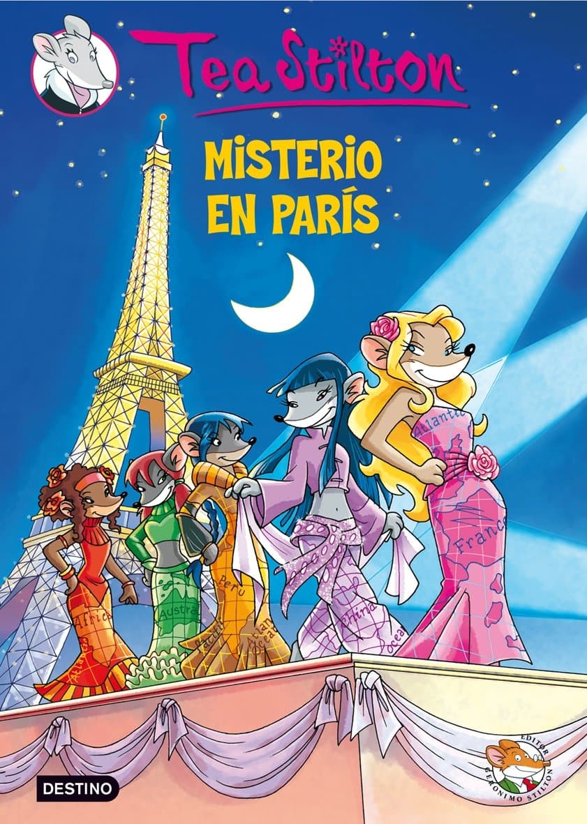 Portada de Misterio en París: Tea Stilton 4
