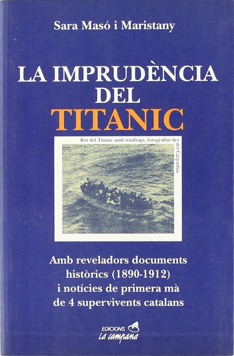 Portada de La imprudència del Titànic