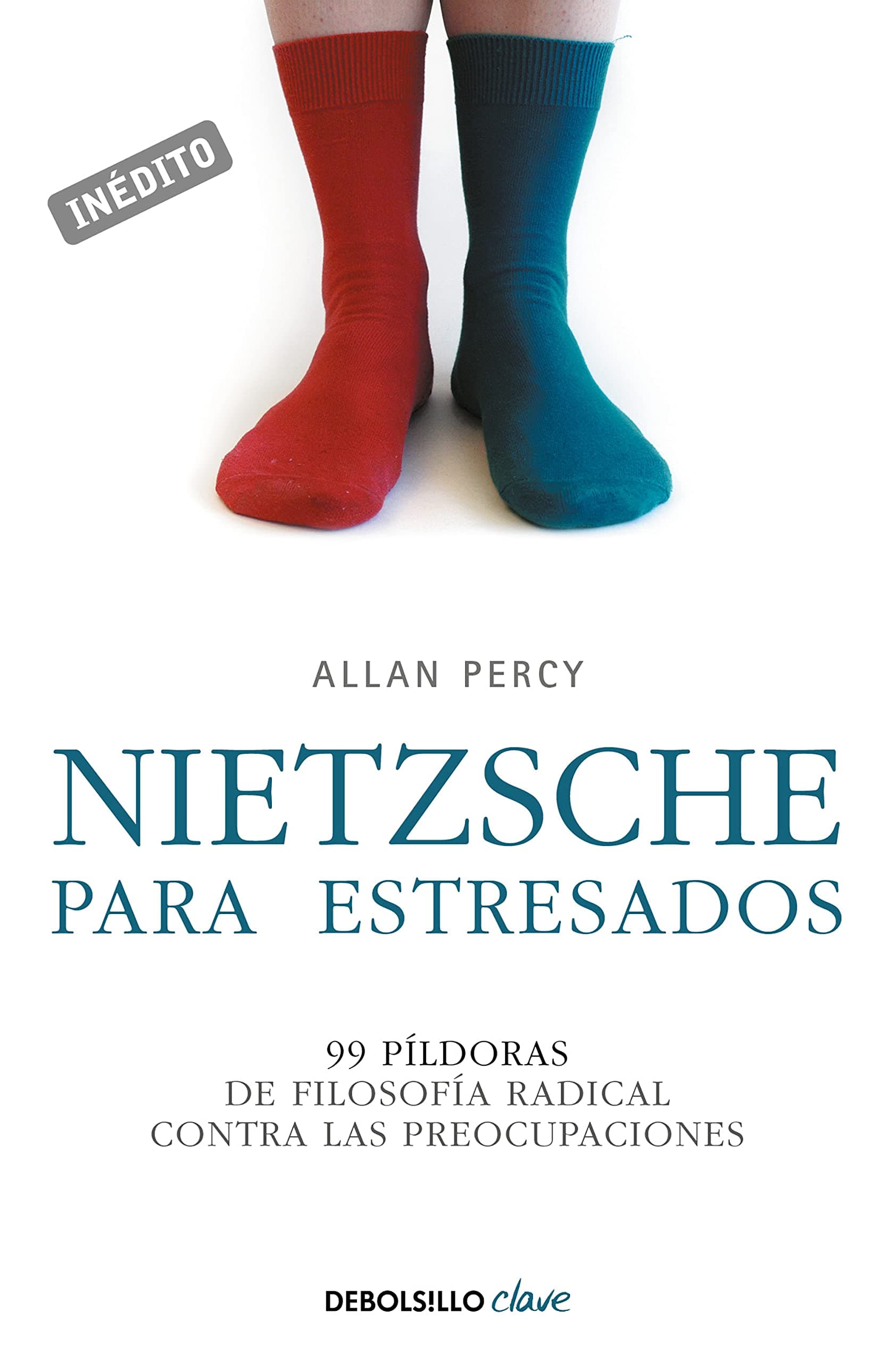 Portada de Nietzsche para estresados: 99 píldoras de filosofía radical contra las preocupaciones (Clave)
