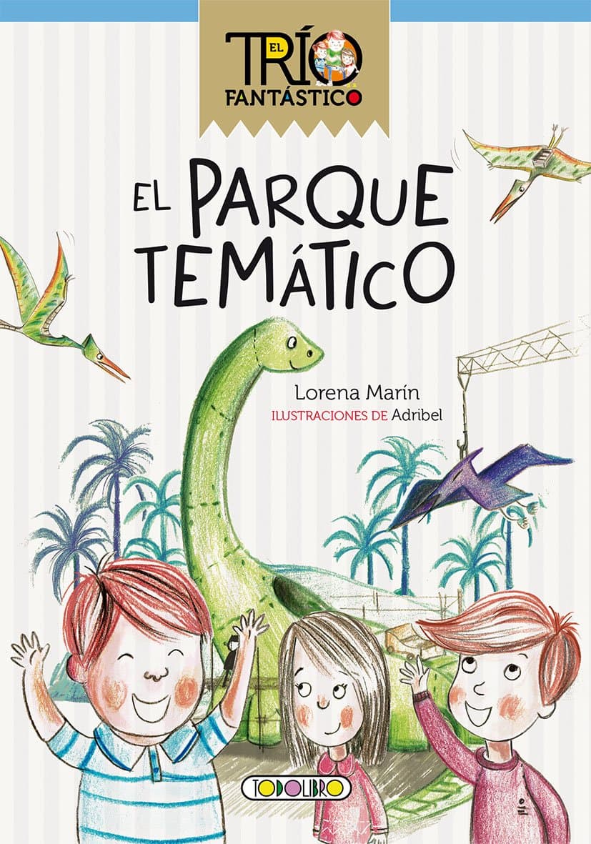 Portada de El parque temetico (El trio fantastico)