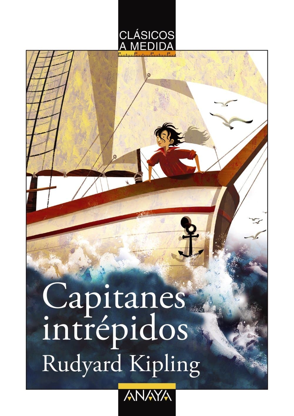 Portada de Capitanes intrépidos (CLÁSICOS - Clásicos a Medida)