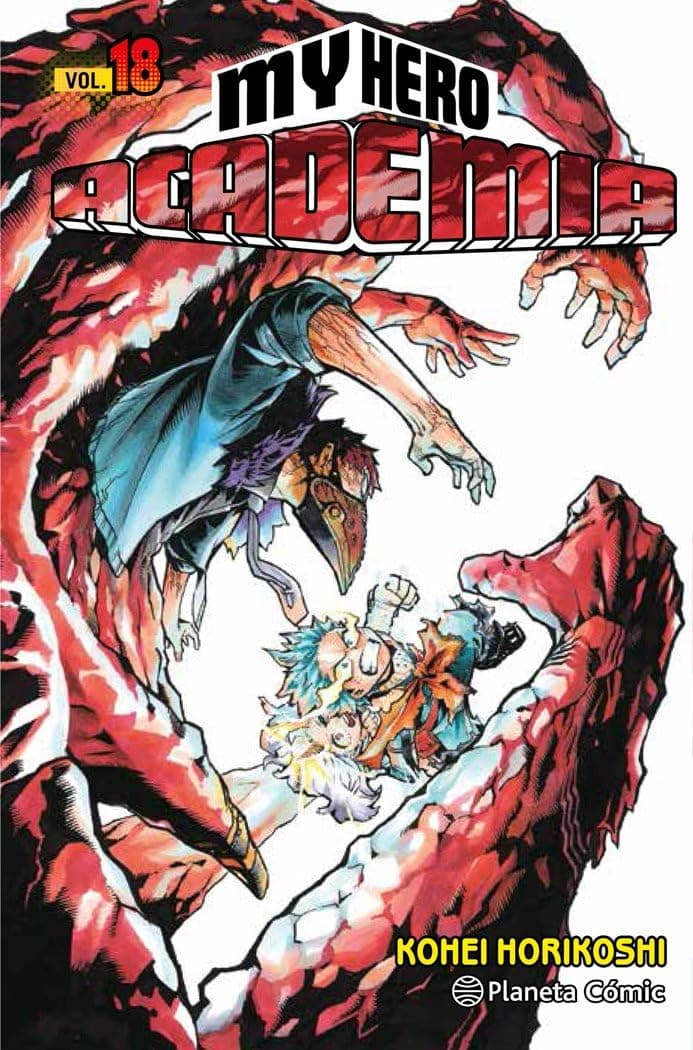 Portada de My Hero Academia nº 18 (Manga Shonen)