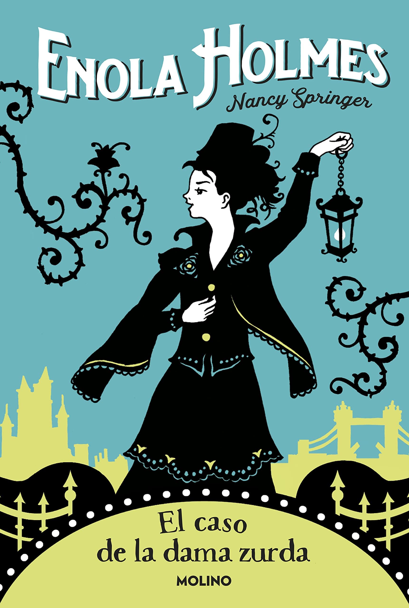 Portada de Las aventuras de Enola Holmes 2 - El caso de la dama zurda (Ficción juvenil)