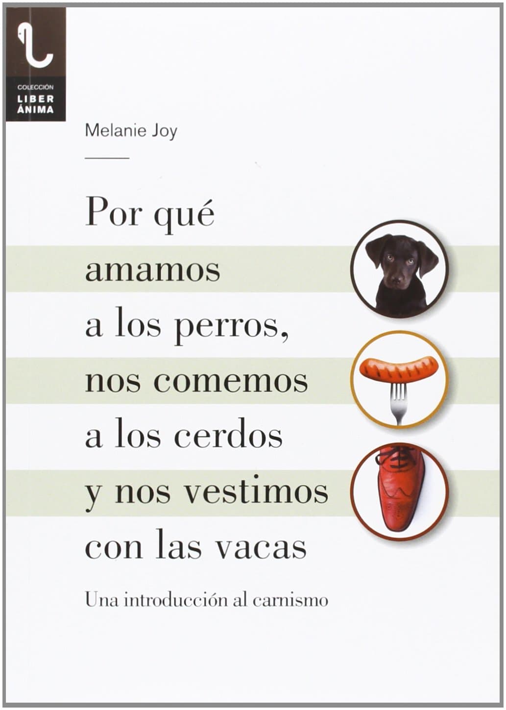 Portada de POR QUÉ AMAMOS A LOS PERROS, NOS COMEMOS A LOS CERDOS Y NOS VESTIMOS CON LAS VACAS: UNA INTRODUCCIÓN AL CARNISMO: 02 (LiberÁnima)
