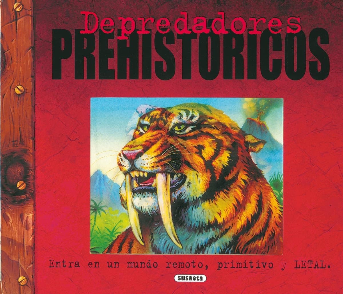 Portada de Depredadores Prehistoricos