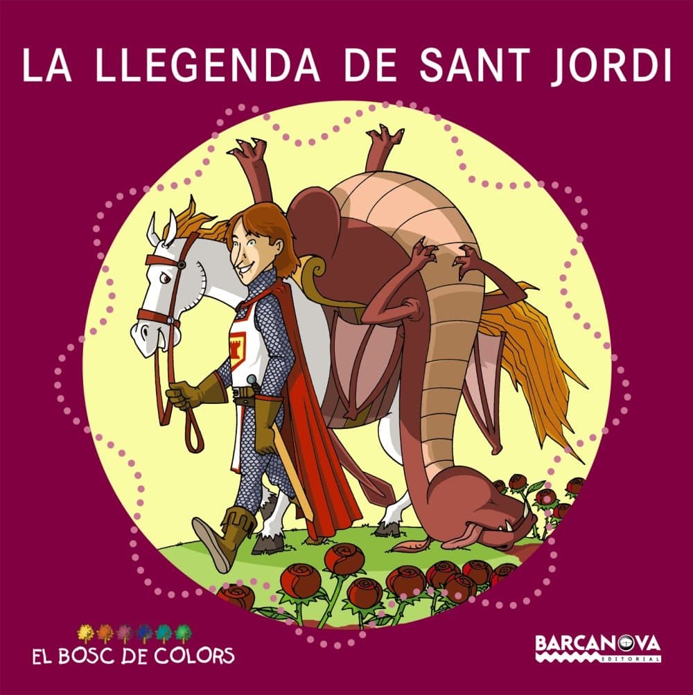 Portada de La llegenda de sant Jordi (Llibres Infantils I Juvenils - El Bosc De Colors)
