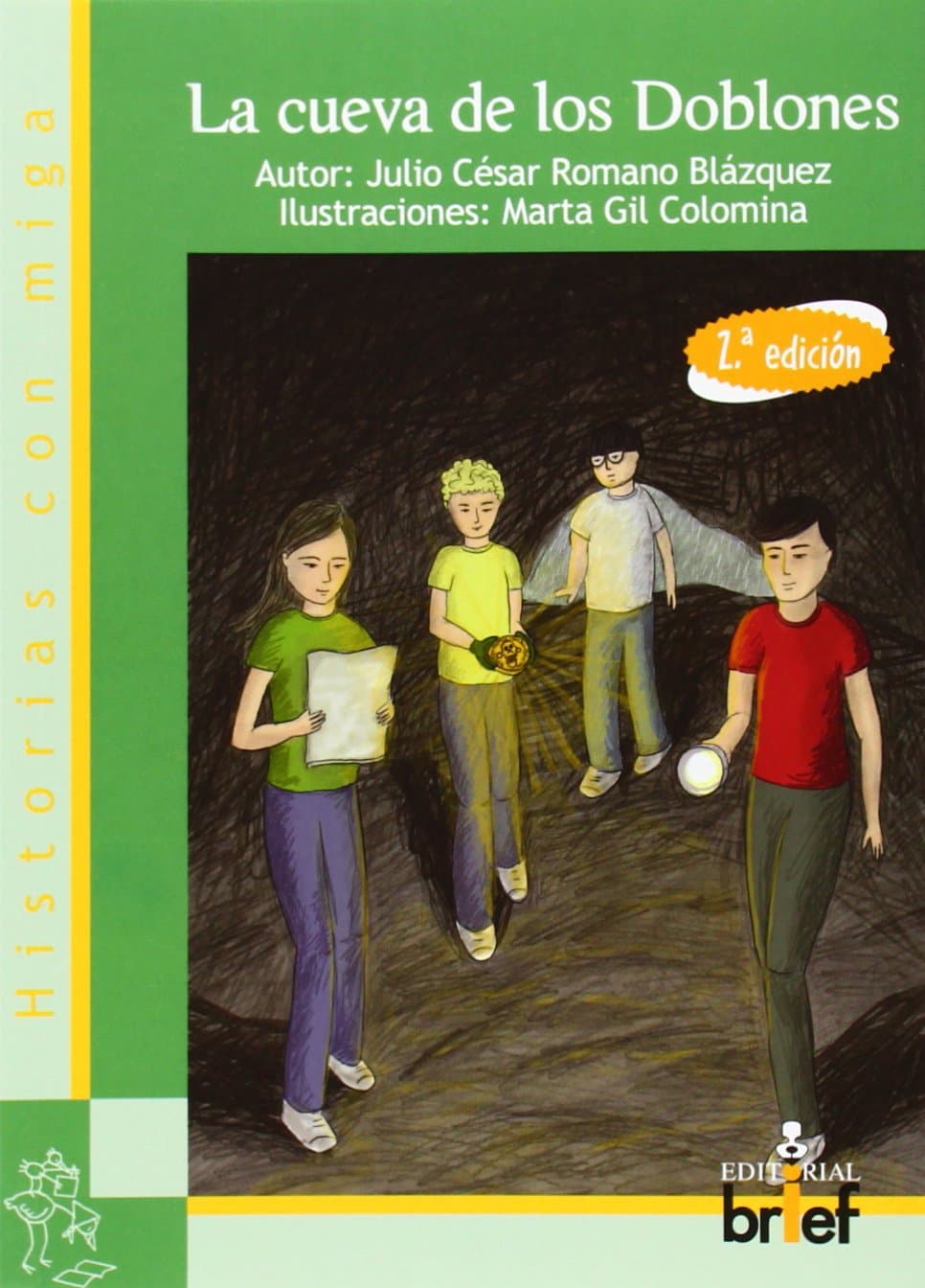 Portada de La cueva de los Doblones (Historias con Miga)