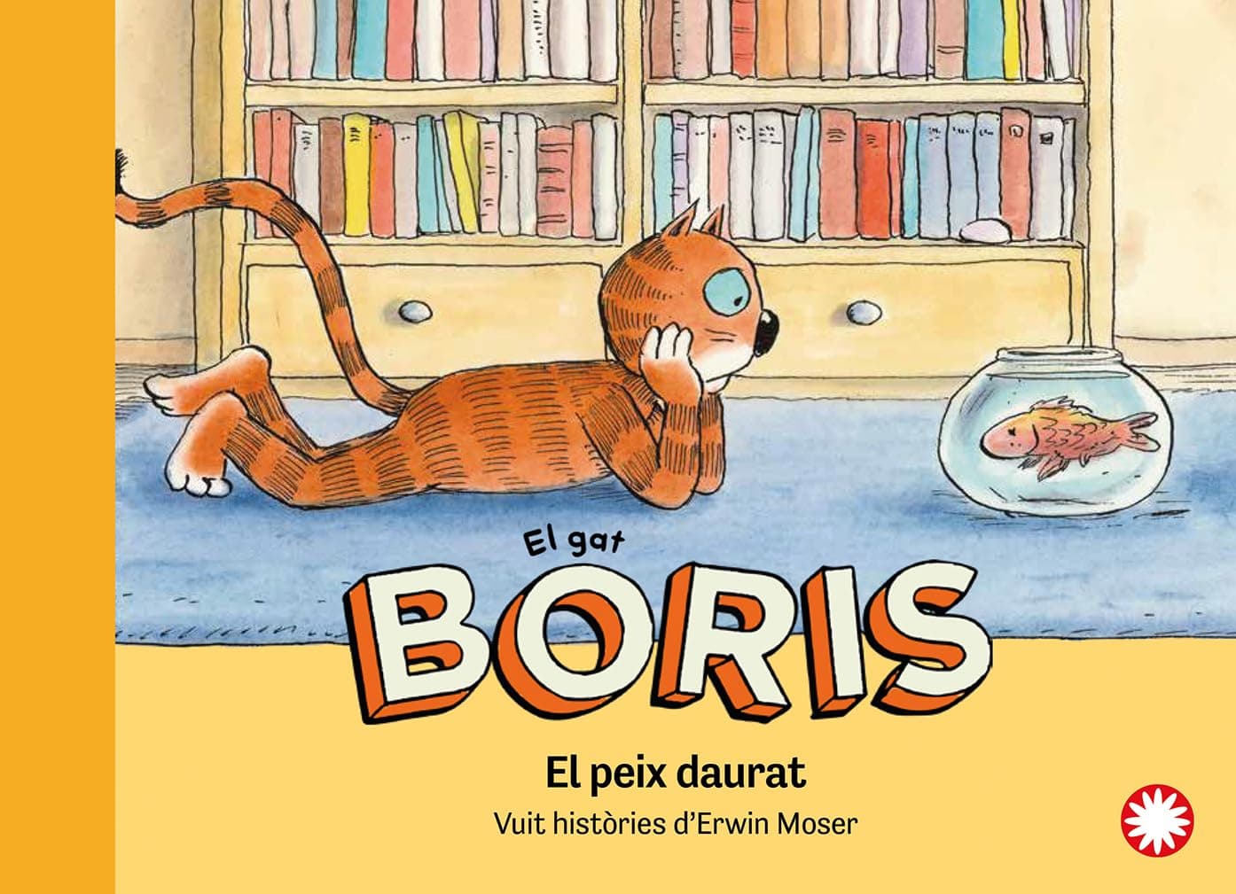 Portada de El peix daurat (El gat Boris #2)