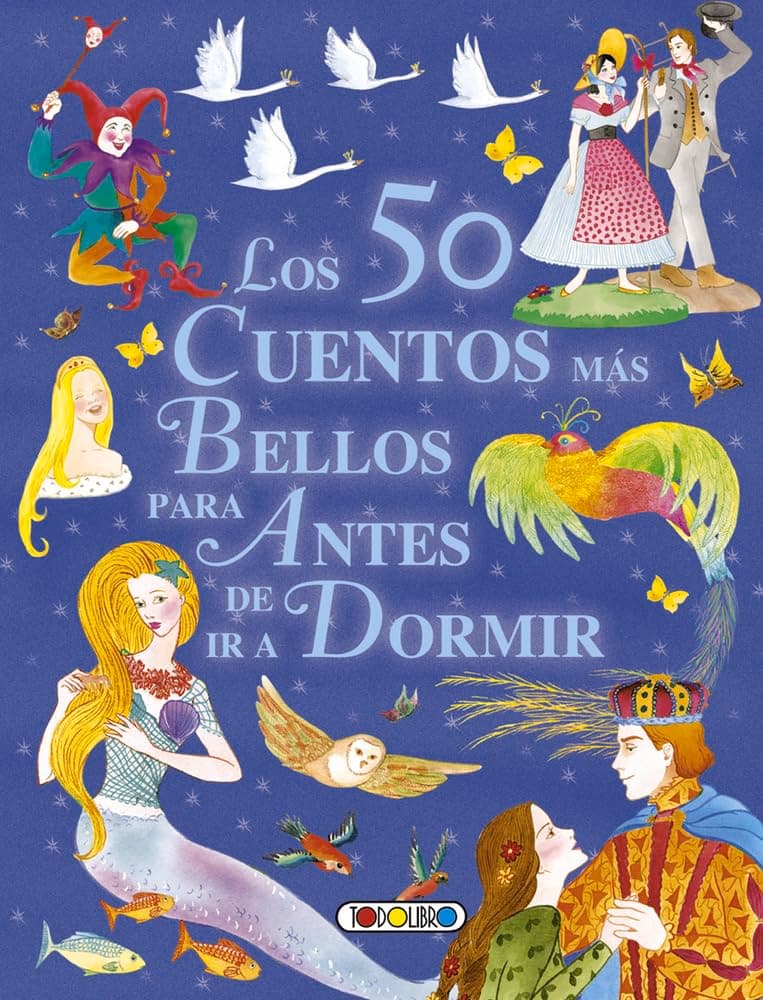 Portada de Los 50 cuentos más bellos para antes de ir a dormir (Mis primeros libros)