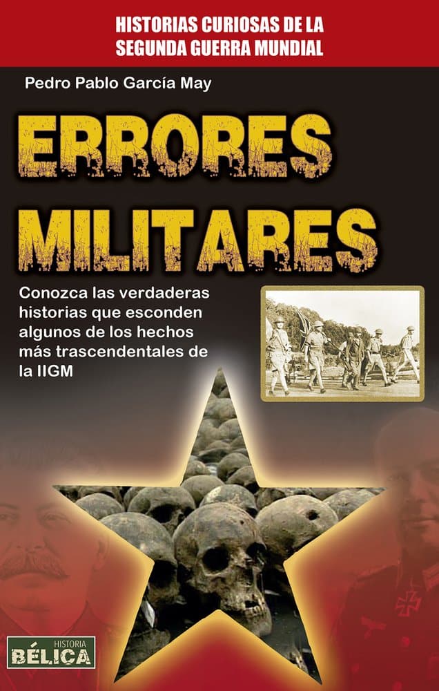 Portada de Errores militares (Bélica)