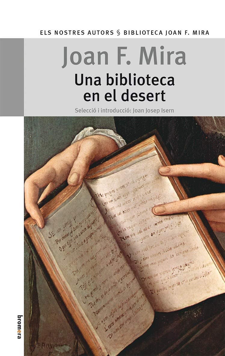 Portada de Una biblioteca en el desert: 56 (Els Nostres Autors)