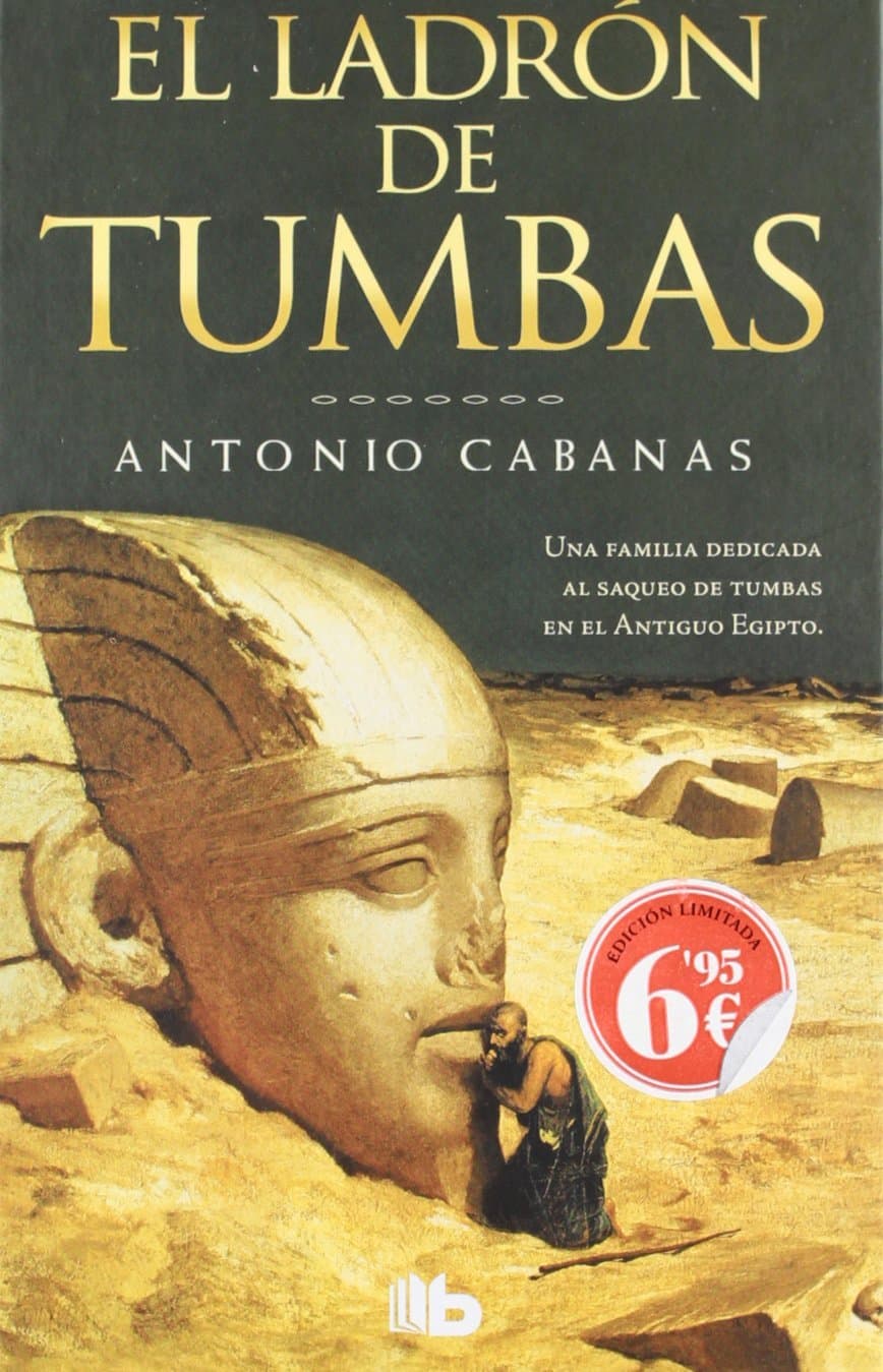 Portada de El ladrón de tumbas (B DE BOLSILLO)