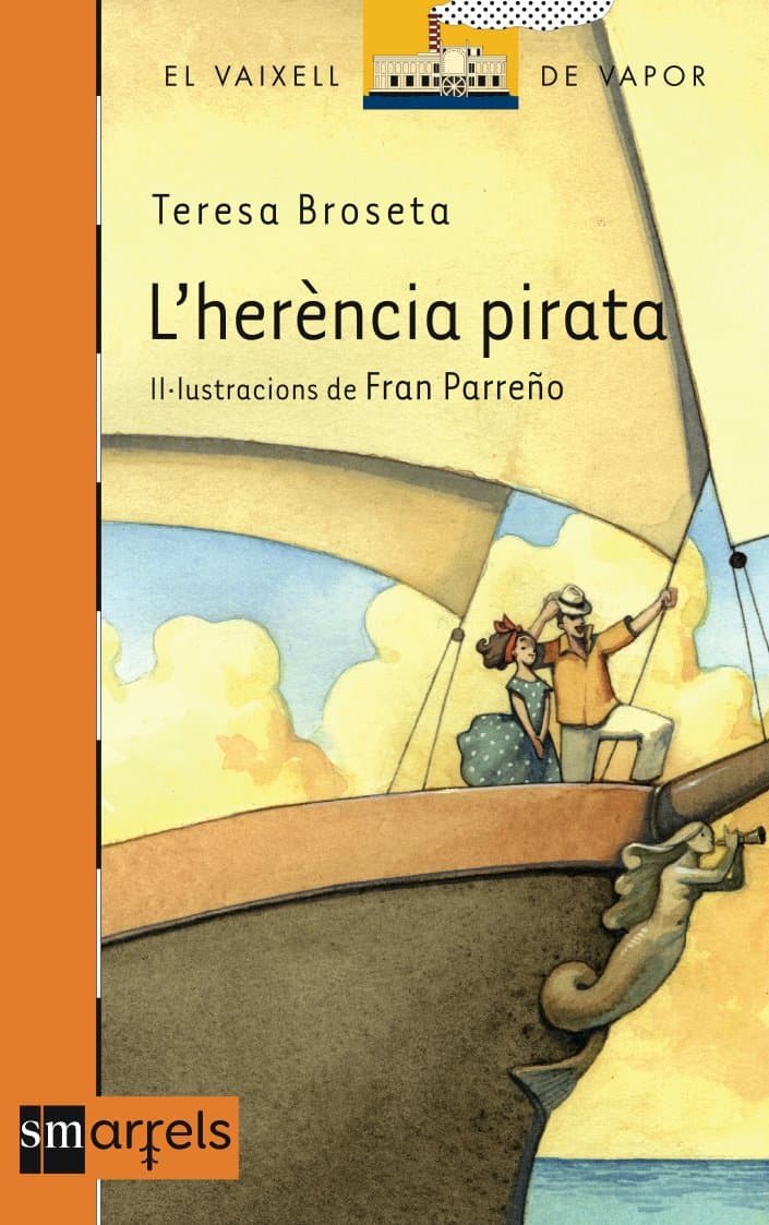 Portada de L´herència pirata: 3 (El Barco de Vapor Naranja)