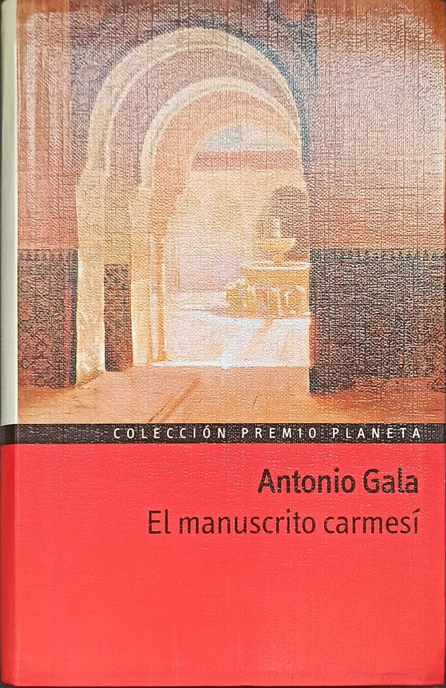 Portada de El Manuscrito Carmesi