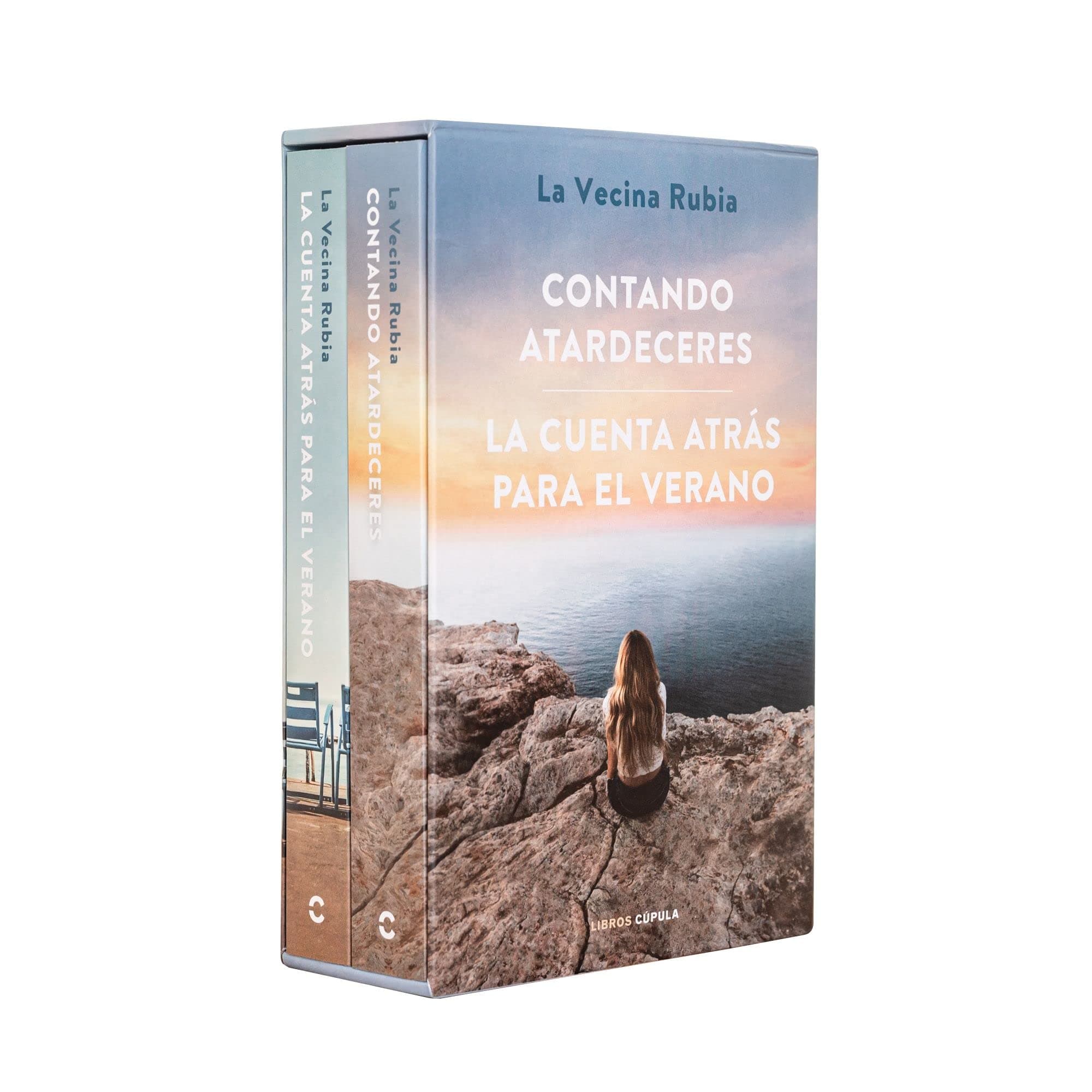 Portada de Estuche La cuenta atrás para el verano + Contando atardeceres (Novela)