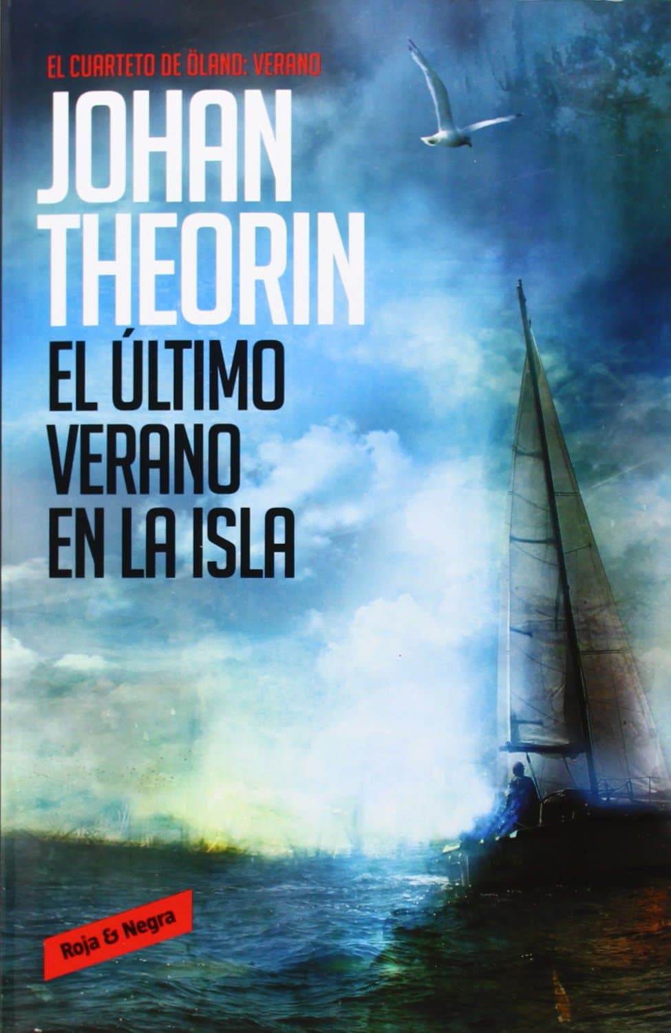 Portada de El último verano en la isla (Cuarteto de Öland 4) (Roja y negra)