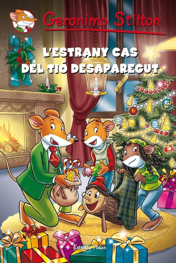 Portada de L'Estrany Cas Del Tió Desaparegut (Geronimo Stilton)