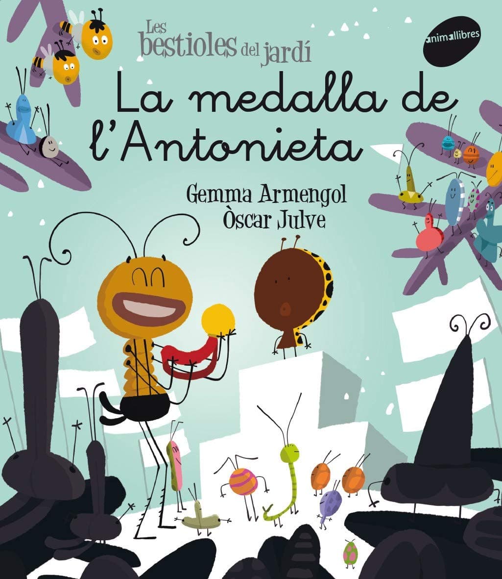 Portada de La medalla de l'Antonieta: 14 (Les Bestioles del Jardí)
