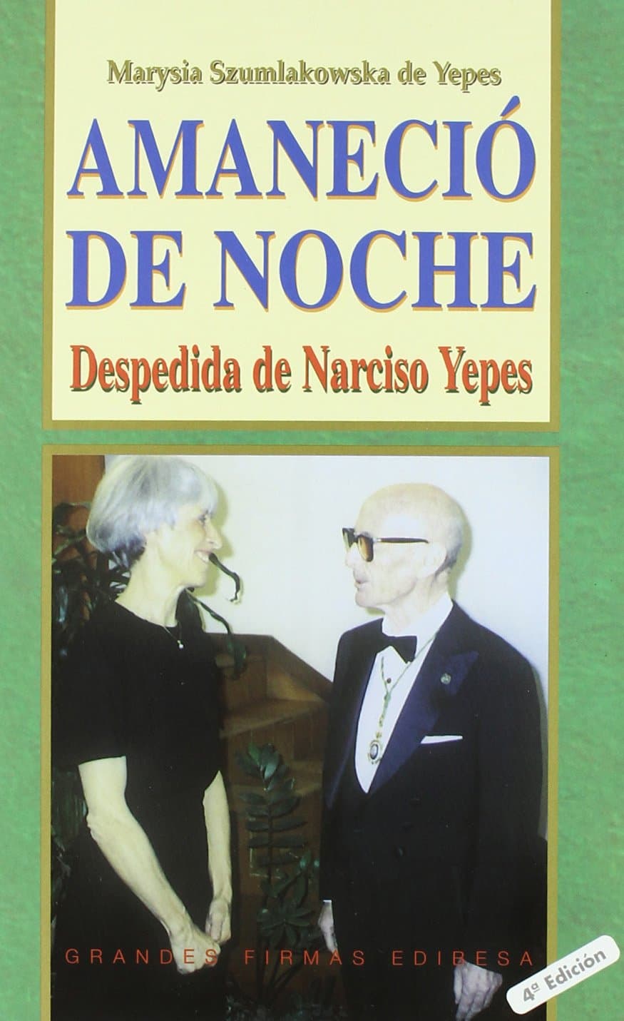 Portada de Amaneció de Noche: Despedida de Narciso Yepes: 119 (GRANDES FIRMAS EDIBESA)