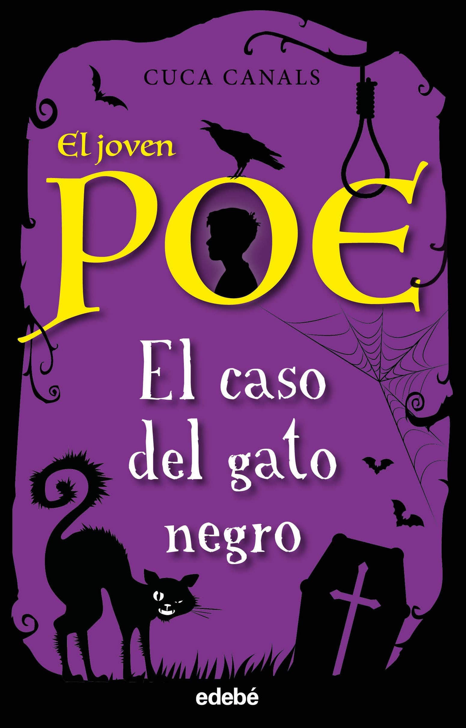 Portada de El caso del gato negro, n.º 6 (EL JOVEN POE)