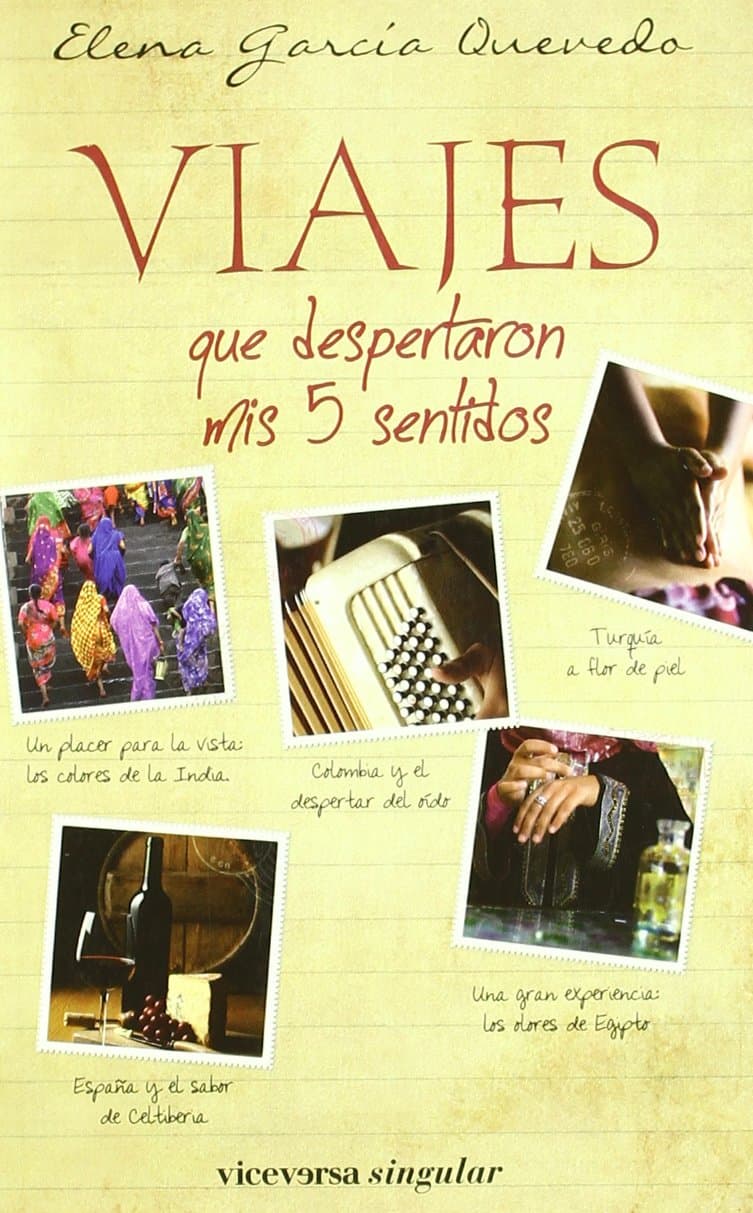 Portada de Viajes que despertaron mis 5 sentidos (Viceversa singular)
