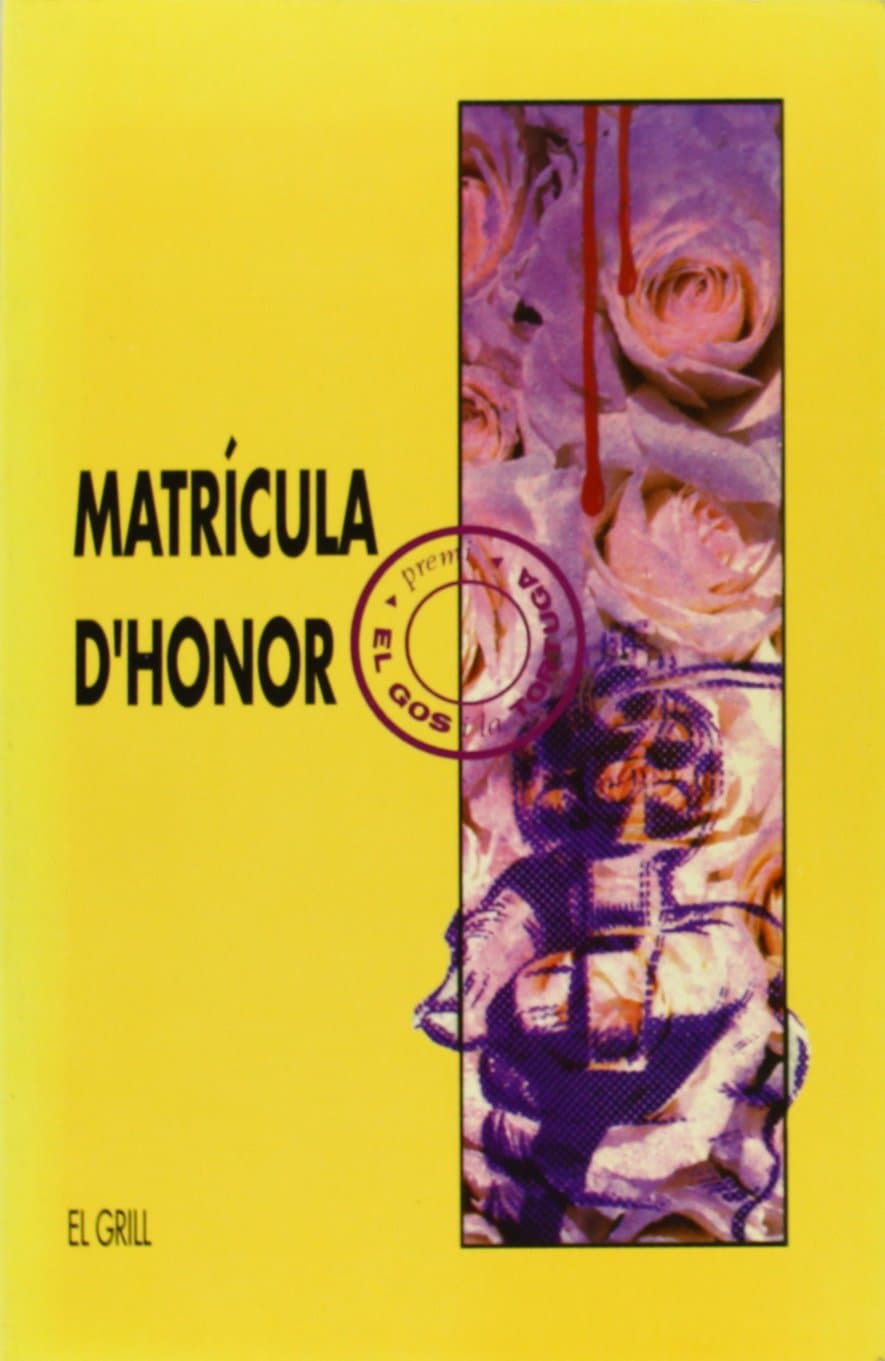 Portada de MATRICULA D'HONOR (SIN COLECCION)