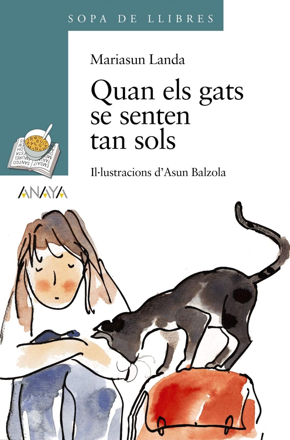 Portada de Quan els gats se senten tan sols (LITERATURA INFANTIL - Sopa de LIbros (C. Valenciana))