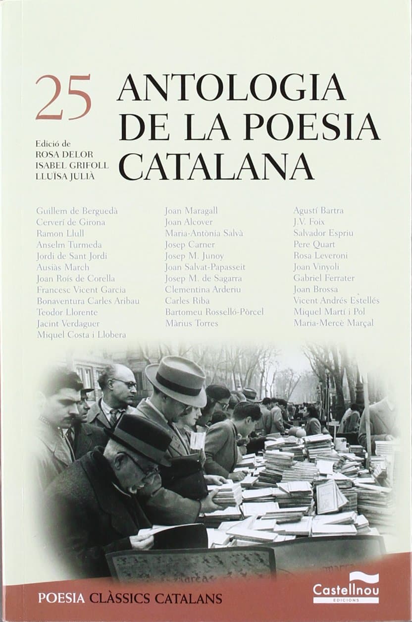Portada de Antologia De La Poesia Catalana