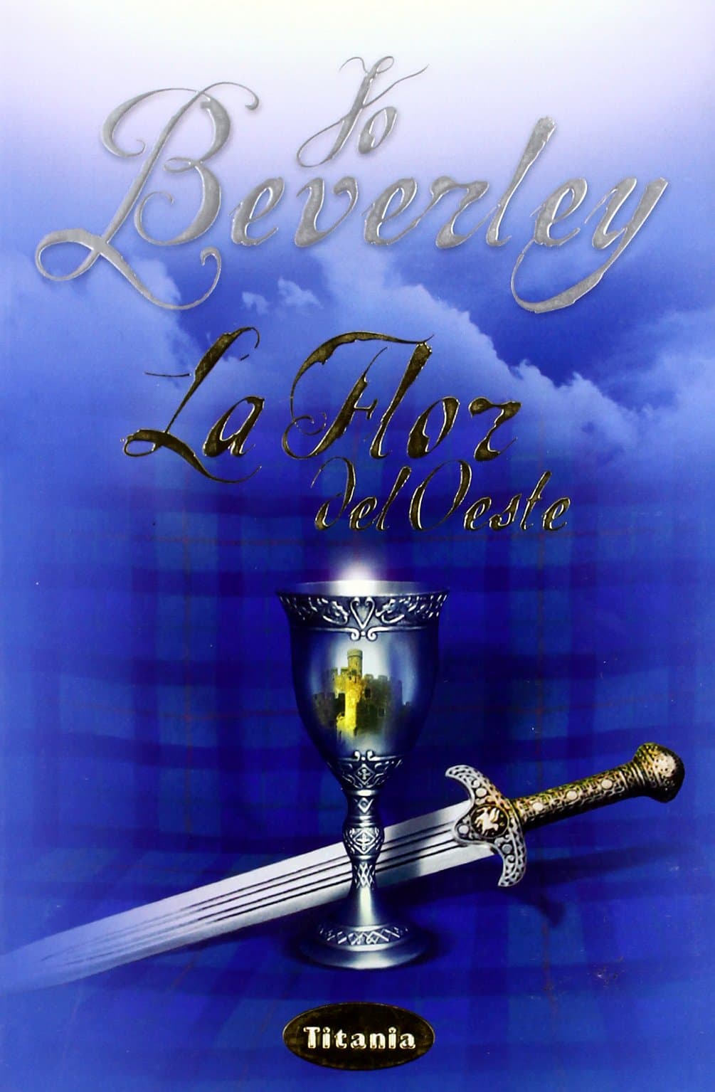 Portada de La flor del oeste (Titania romántica-histórica)