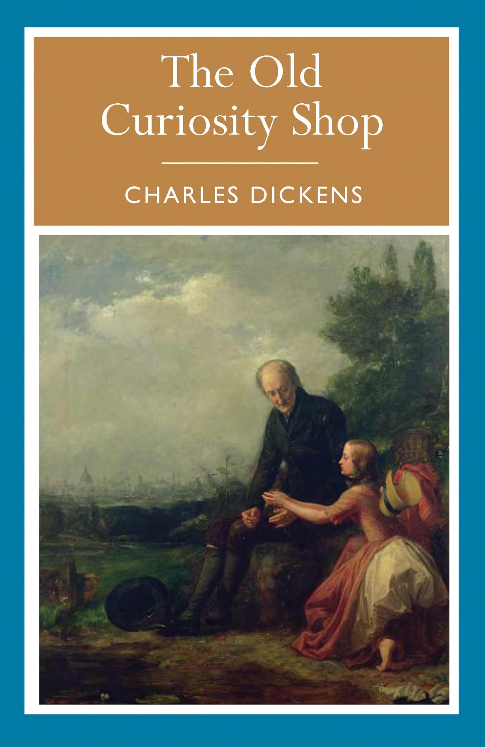 Portada de The Old Curiosity Shop (Arcturus Paperback Classics)