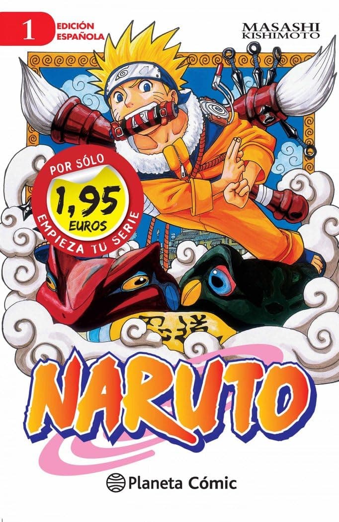 Portada de MM Naruto nº 01 1,95: Por sólo 1,95 euros. Empieza tu serie (Manga Manía)