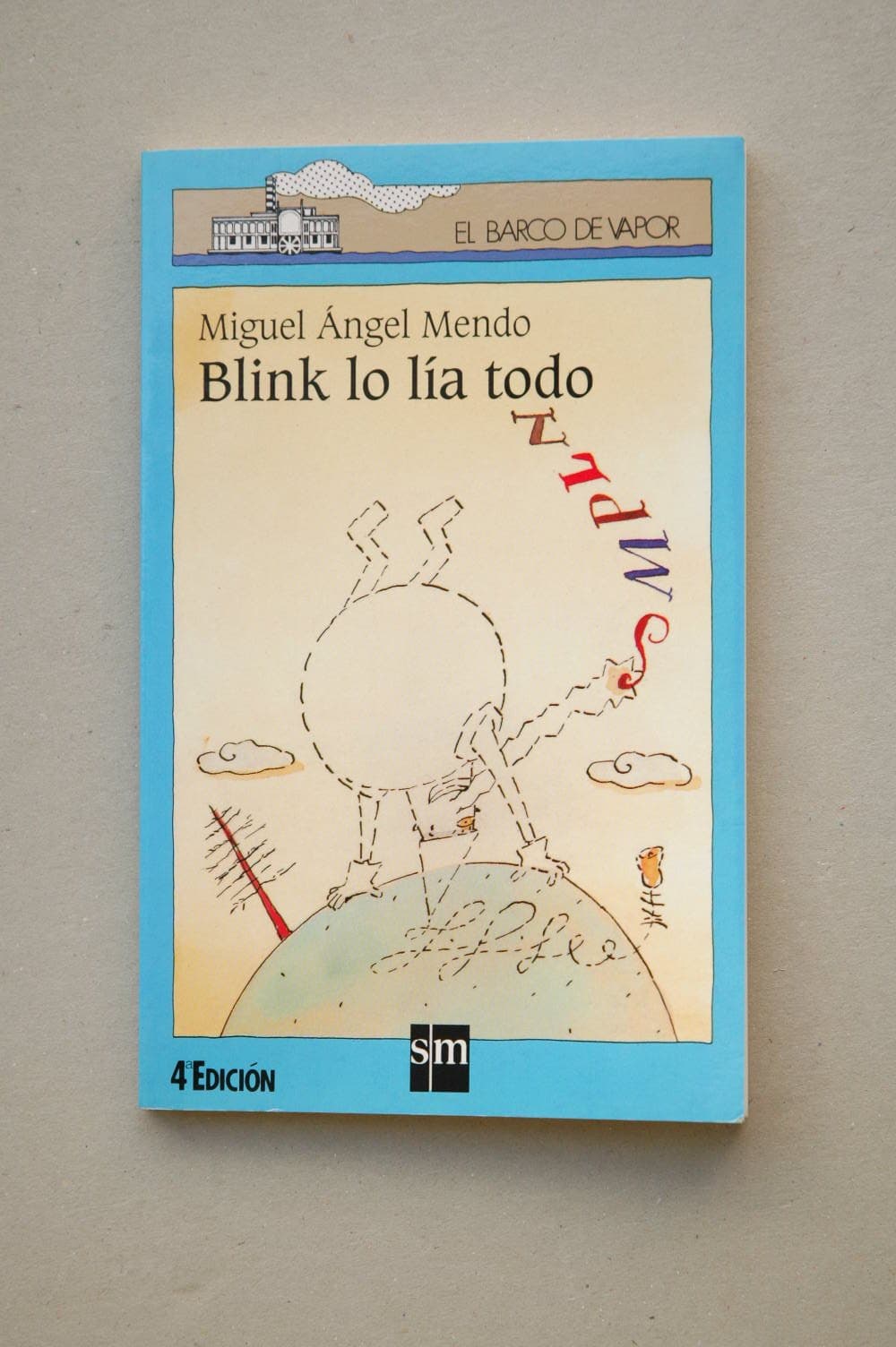 Portada de Blink lo lía todo: 56 (El Barco de Vapor Azul)