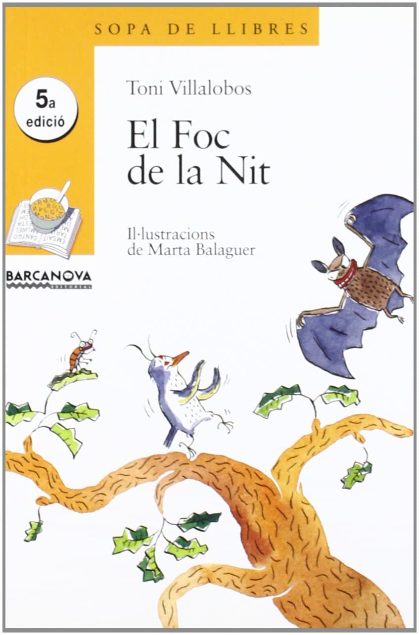 Portada de El Foc de la Nit (Llibres Infantils I Juvenils - Sopa De Llibres. Sèrie Groga)